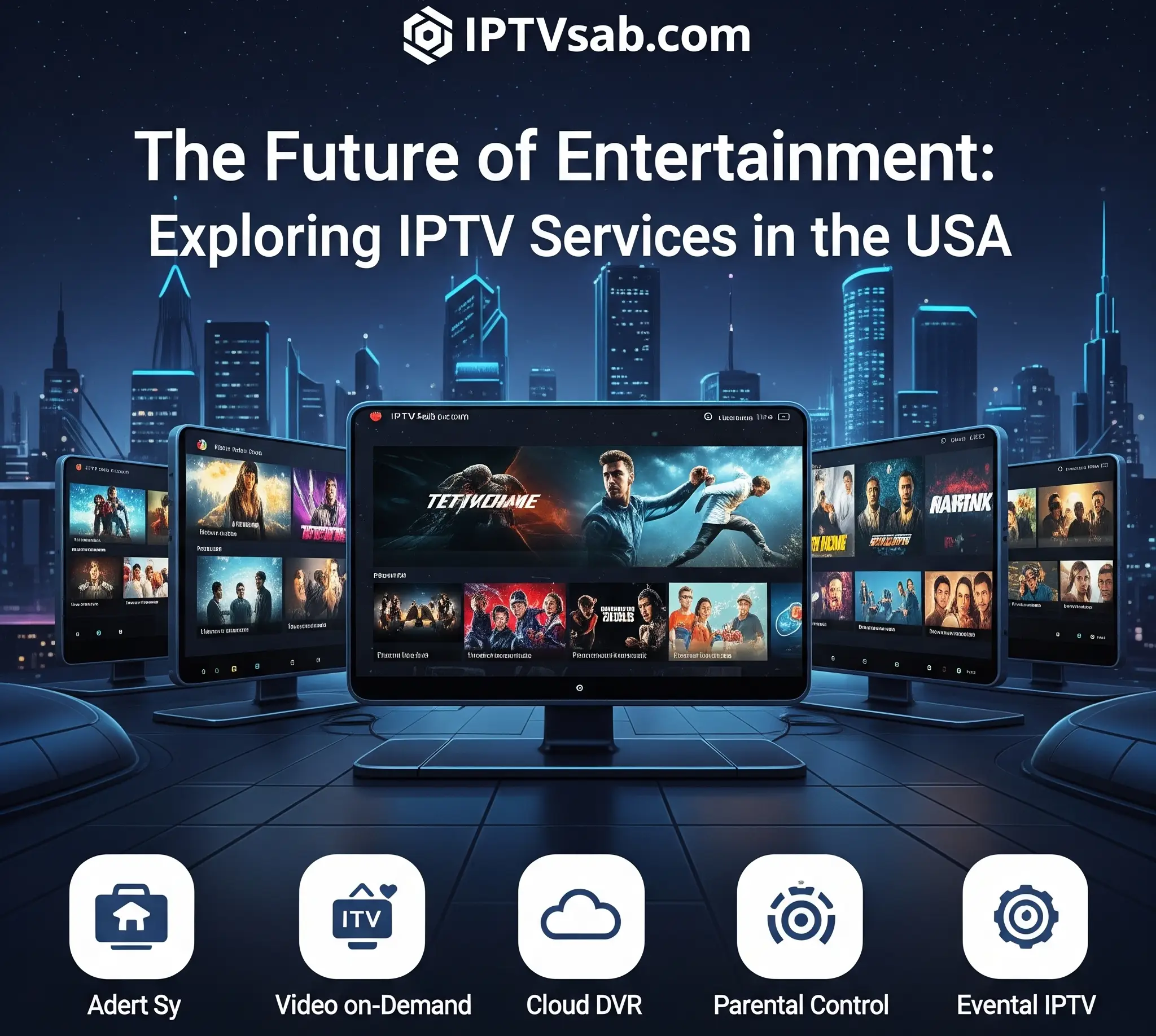 The Future of Entertainment: Exploring IPTV Services in the USA